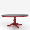 Canadel Custom Dining Tables Customizable Round Table with Pedestal