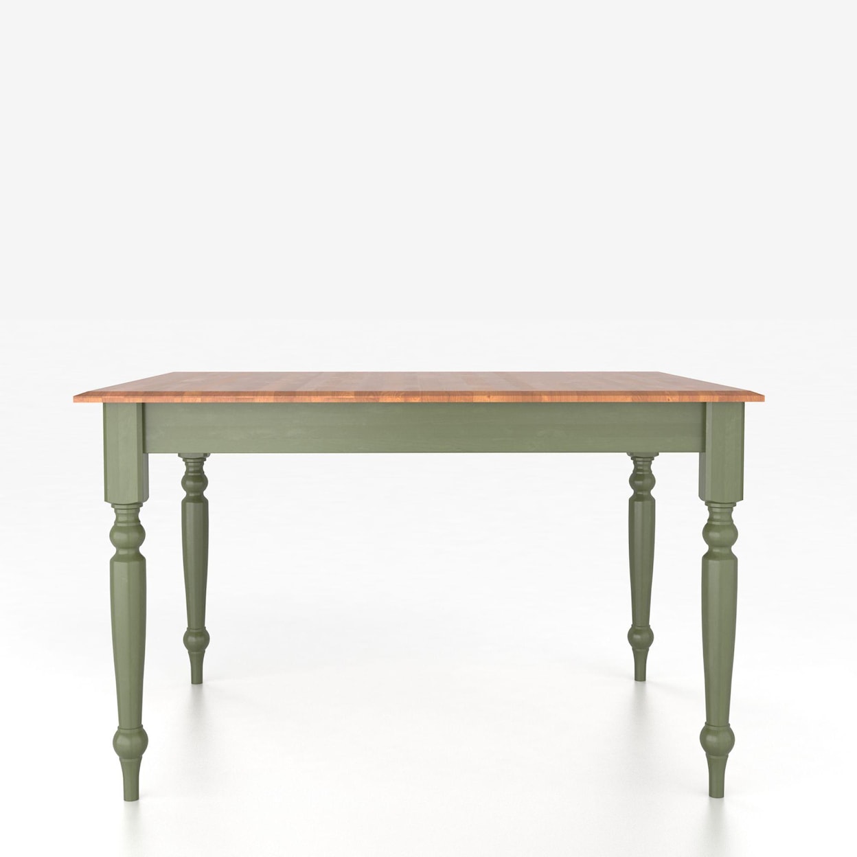 Canadel Custom Dining Tables <b>Customizable</b> Square Table with Legs