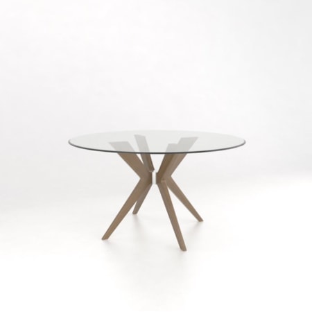 Downtown Glass Top Table