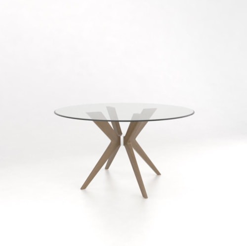 Downtown Glass Top Table
