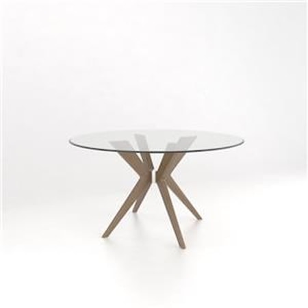Downtown Glass Top Table