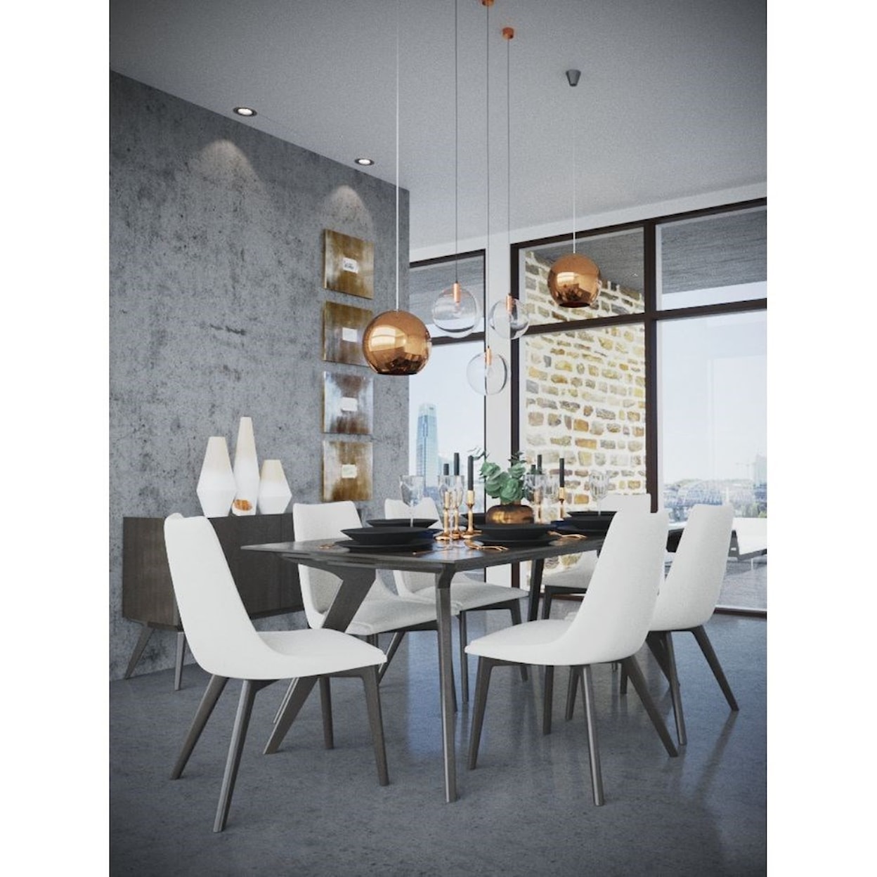 Canadel Downtown - Custom Dining Dining Room Group