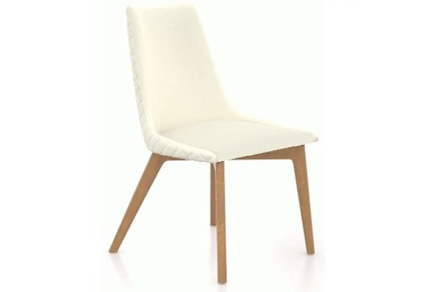 Downtown - Custom Dining Customizable Side Chair by Canadel at Saugerties Furniture Mart