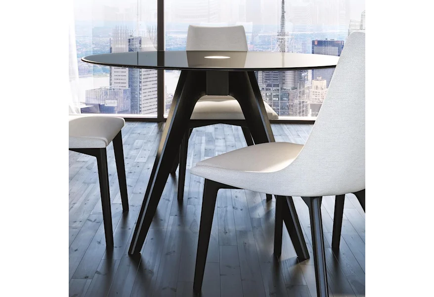 Downtown - Custom Dining Customizable Dining Table by Canadel at Steger's Furniture