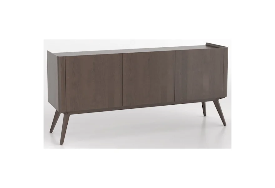 Downtown - Custom Dining Customizable Buffet by Canadel at Saugerties Furniture Mart