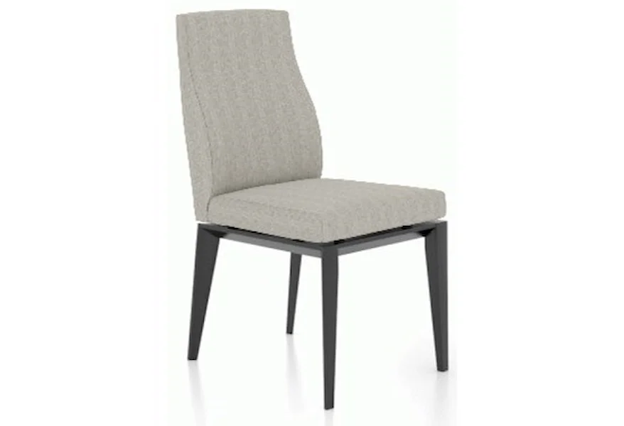 Downtown - Custom Dining Customizable Dining Side Chair by Canadel at Steger's Furniture & Mattress
