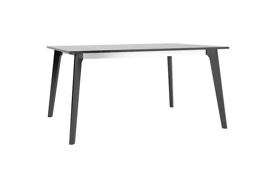 Downtown - Custom Dining Customizable Rectangular Table by Canadel at Steger's Furniture & Mattress