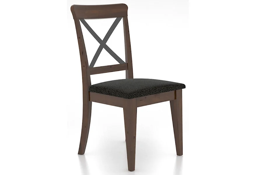 East Side Customizable Dining Side Chair by Canadel at Steger's Furniture & Mattress