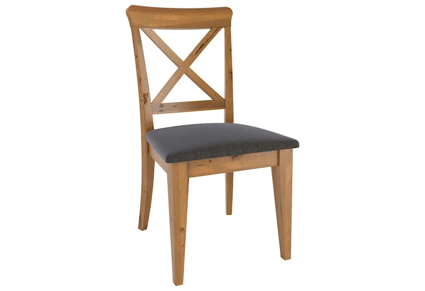 East Side Customizable Dining Side Chair by Canadel at Dinette Depot