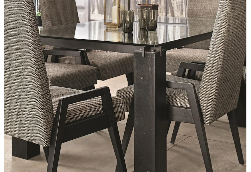 East Side Customizable Dining Table by Canadel at Dinette Depot