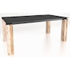 Canadel East Side Customizable Glass Top Table