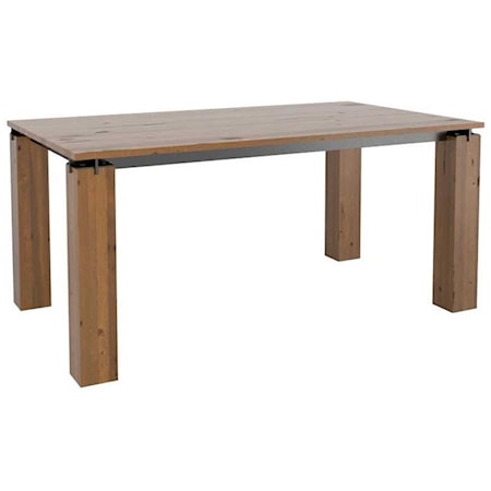 Customizable Wood Top Dining Table