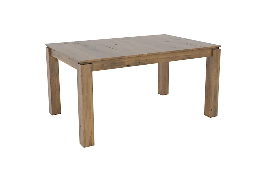 East Side Customizable Wood Top Dining Table by Canadel at Furniture and ApplianceMart