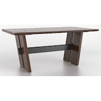 Customizable Dining Table With Wood Top