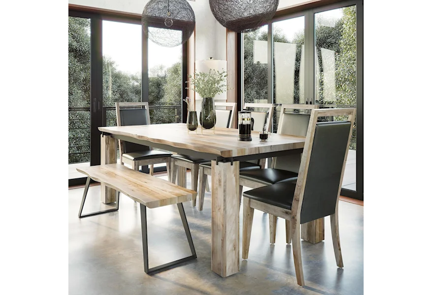 East Side Customizable Dining Table Set  by Canadel at Dinette Depot