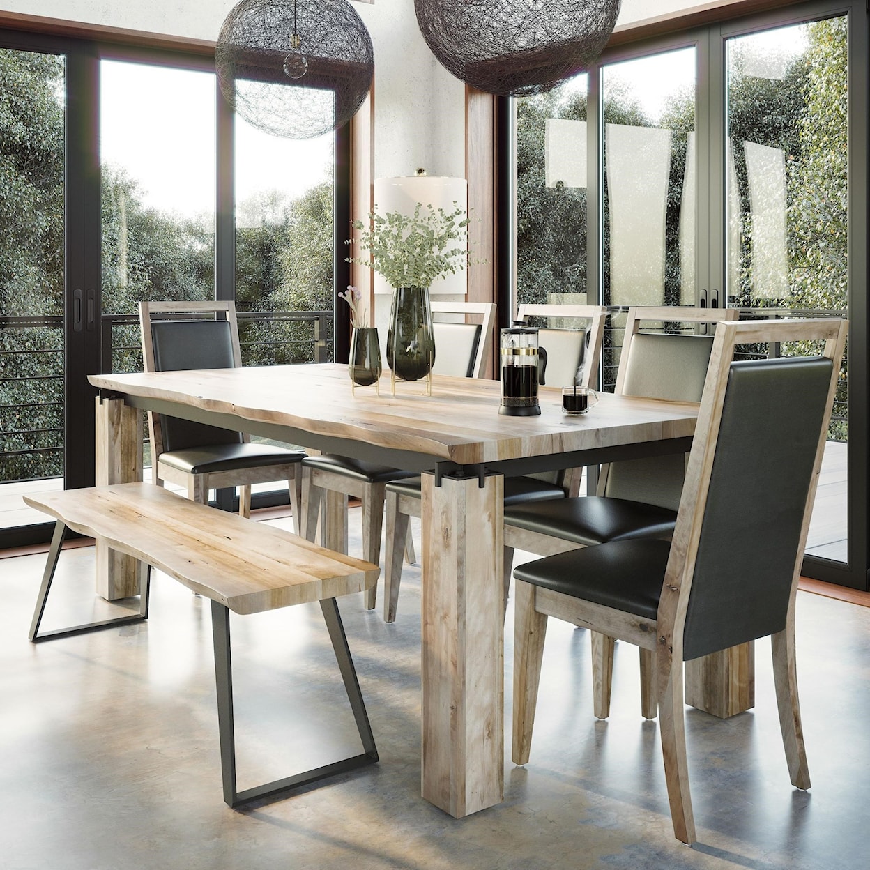 Canadel East Side Customizable Dining Table Set 