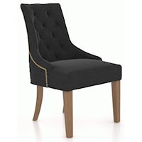Customizable Upholstered Host Chair