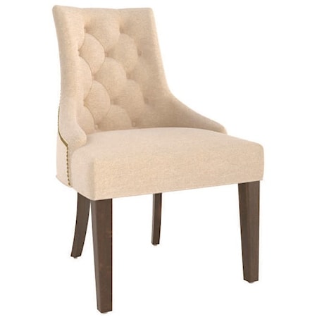 Customizable Upholstered Host Chair