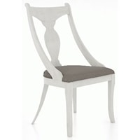 Customizable Chair with Upholstered Seat