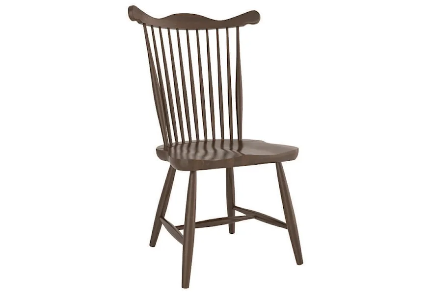 Farmhouse Customizable Side Chair by Canadel at Steger's Furniture & Mattress