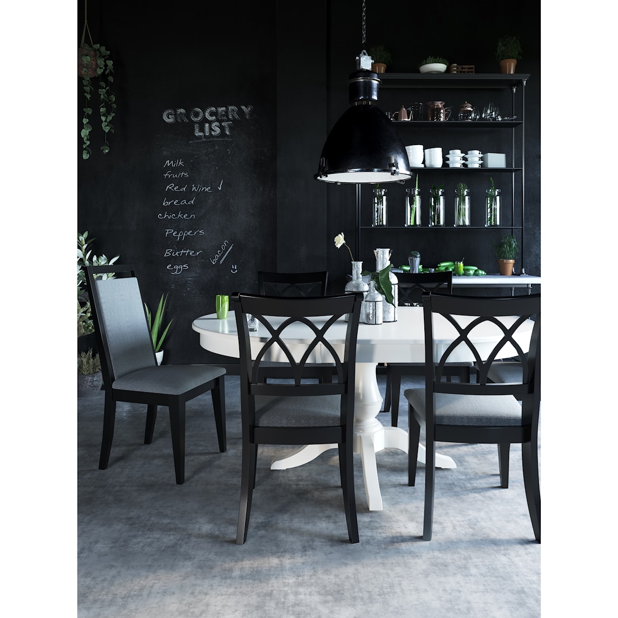 Canadel Gourmet - Custom Dining Customizable Upholstered Side Chair