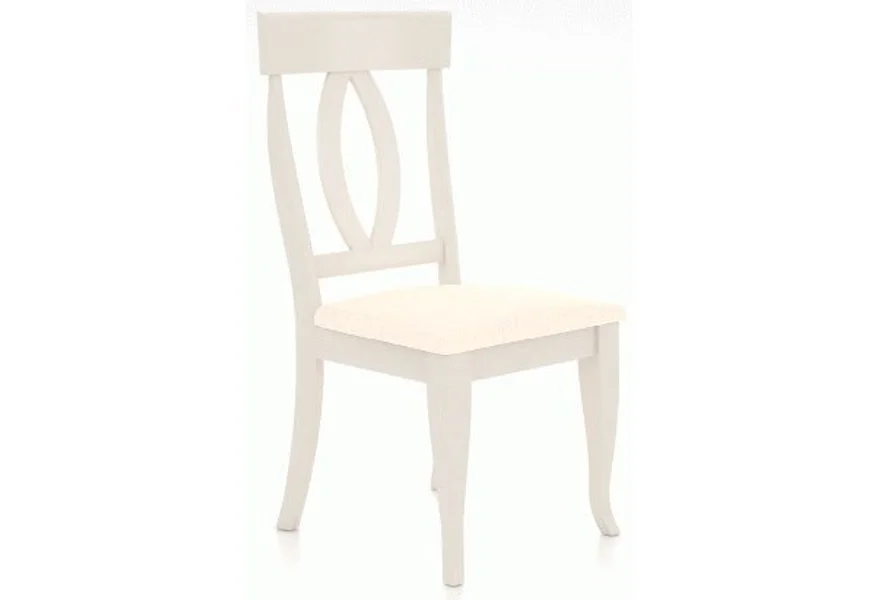 Gourmet - Custom Dining Customizable Dining Side Chair by Canadel at Dinette Depot
