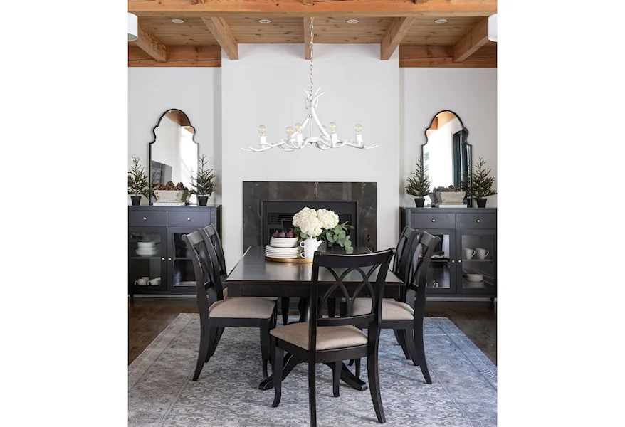 Gourmet - Custom Dining Dining Room Group by Canadel at Dinette Depot