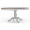 Canadel Gourmet - Custom Dining Customizable Round/Oval Table Set