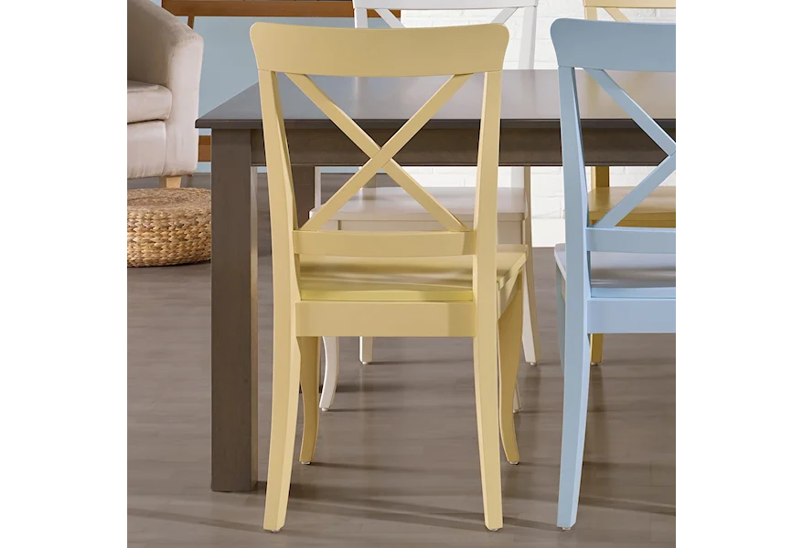 Gourmet - Custom Dining <b>Customizable</b> Side Chair by Canadel at Dinette Depot