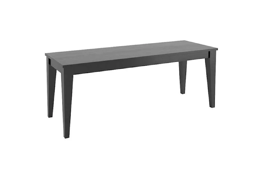 Gourmet Customizable Dining Bench by Canadel at Dinette Depot
