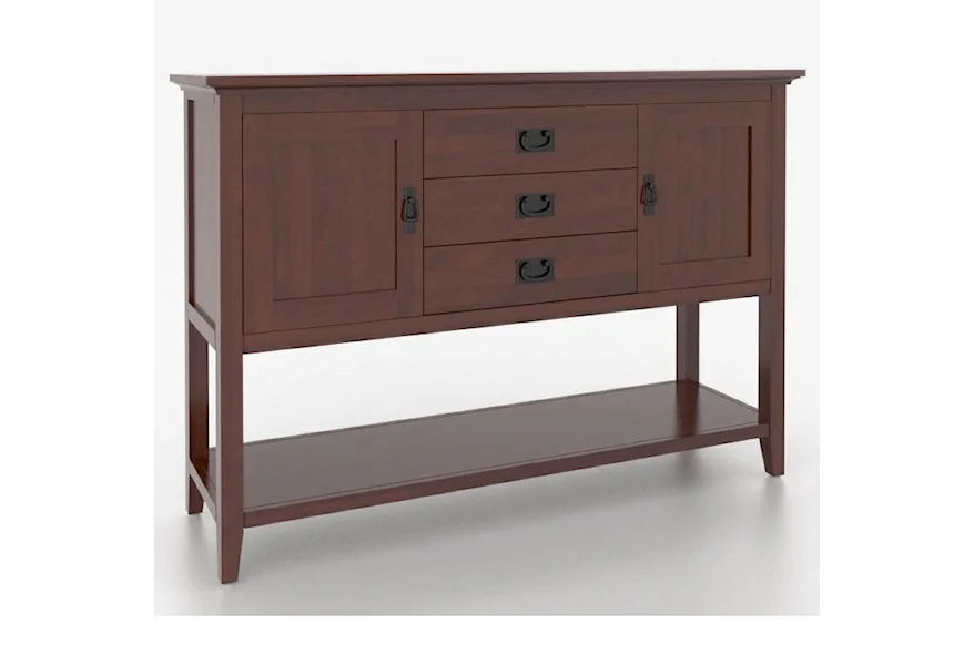 Gourmet Customizable Sideboard by Canadel at Dinette Depot
