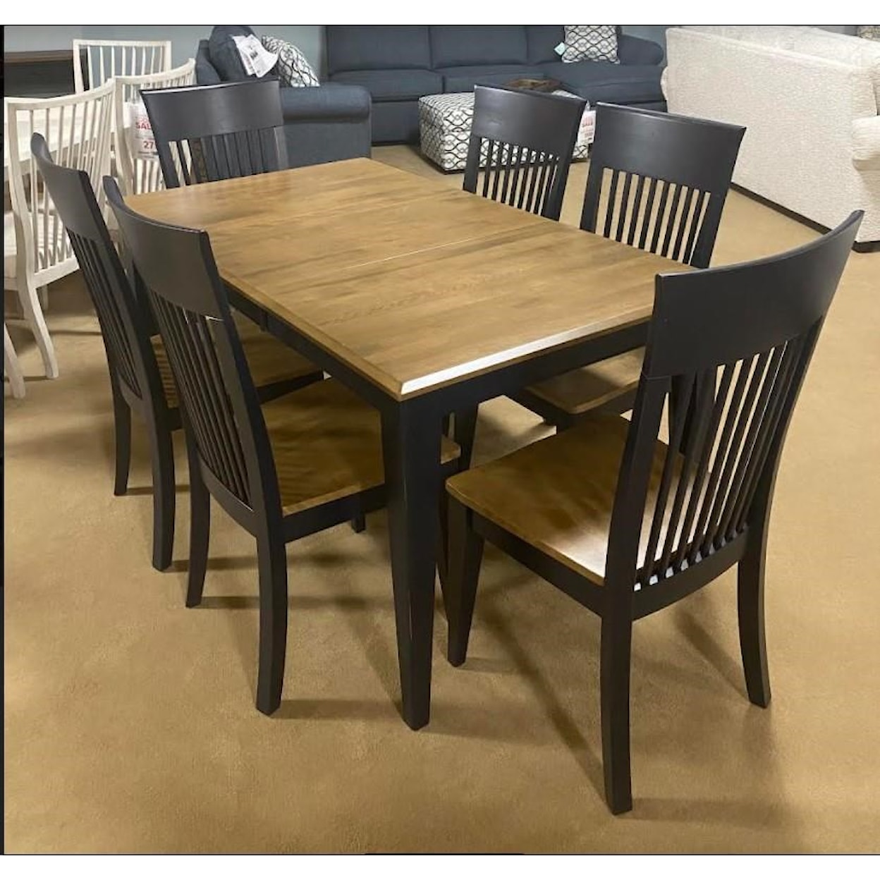 Canadel Gourmet. Casual Dining Table and Chairs