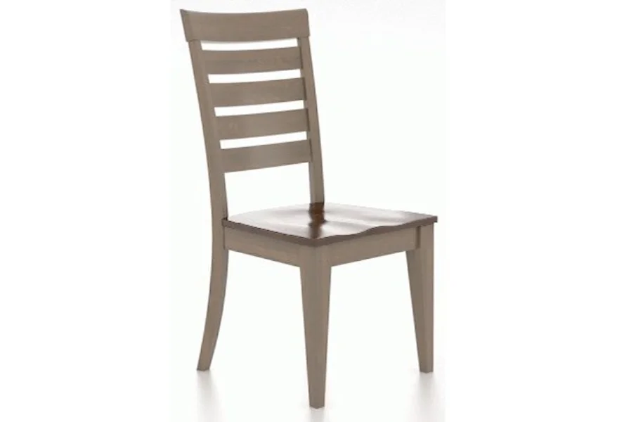 Gourmet Customizable Dining Side Chair by Canadel at Dinette Depot