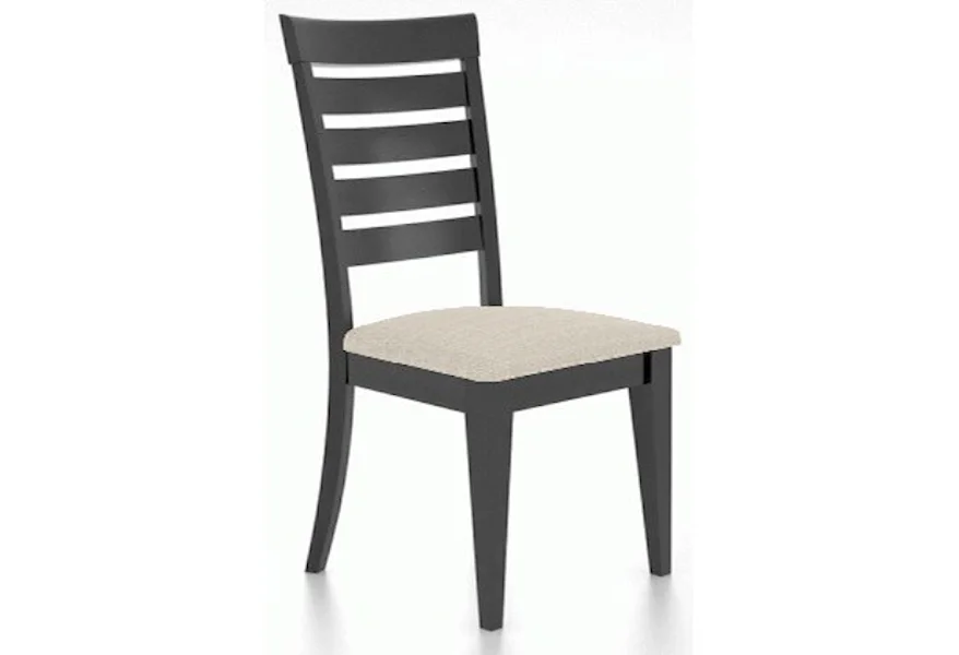 Gourmet Customizable Dining Side Chair by Canadel at Dinette Depot