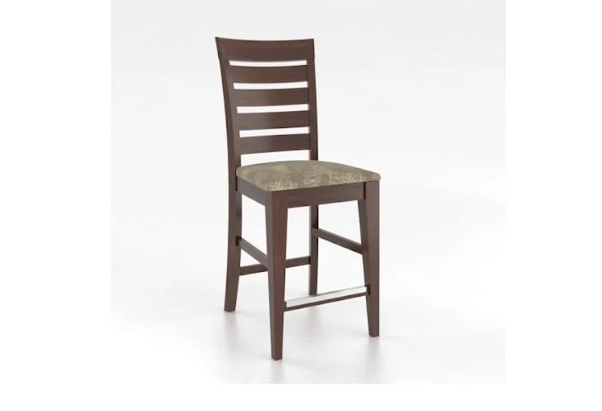 Gourmet <b>Customizable</b> 26" Fixed Stool by Canadel at Dinette Depot