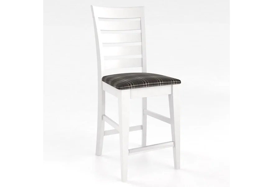 Gourmet <b>Customizable</b> 24" Fixed Stool by Canadel at Dinette Depot