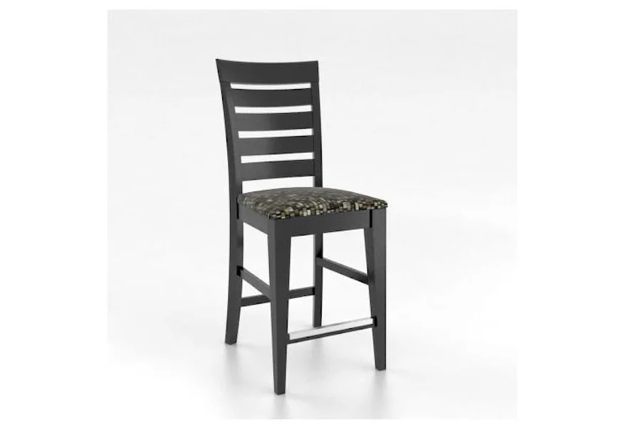 Gourmet <b>Customizable</b> 26" Fixed Stool by Canadel at Dinette Depot