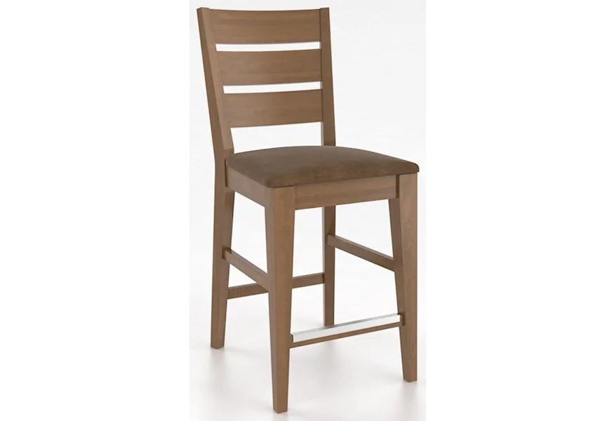 Gourmet Customizable 26" Fixed Stool by Canadel at Dinette Depot