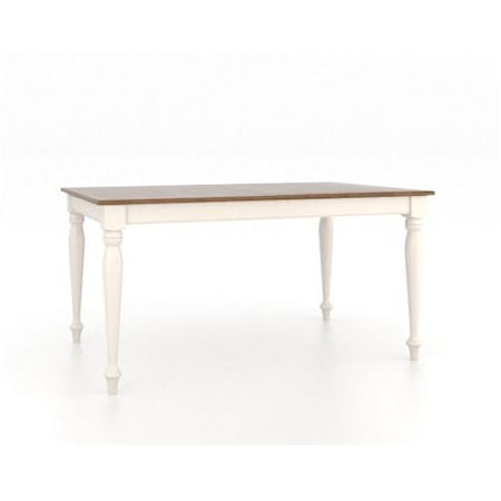 <b>Customizable</b> Rectangle Table w/ Legs