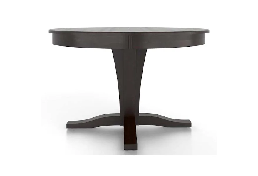 Gourmet <b>Customizable</b> Round Table w/ Pedestal by Canadel at Dinette Depot