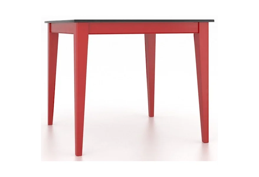 Gourmet Customizable Square Counter Table by Canadel at Dinette Depot