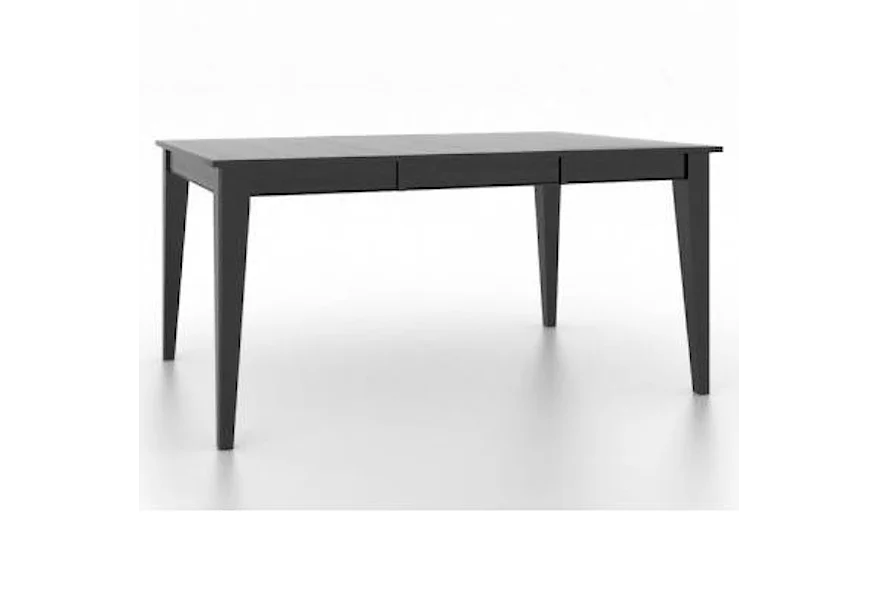 Gourmet <b>Customizable</b> Square Table with Legs by Canadel at Dinette Depot