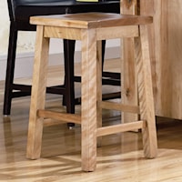 Customizable Backless 24" Fixed Stool