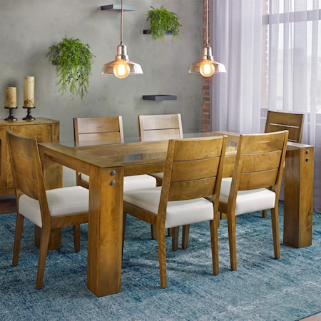 Customizable Rectangular Table Set