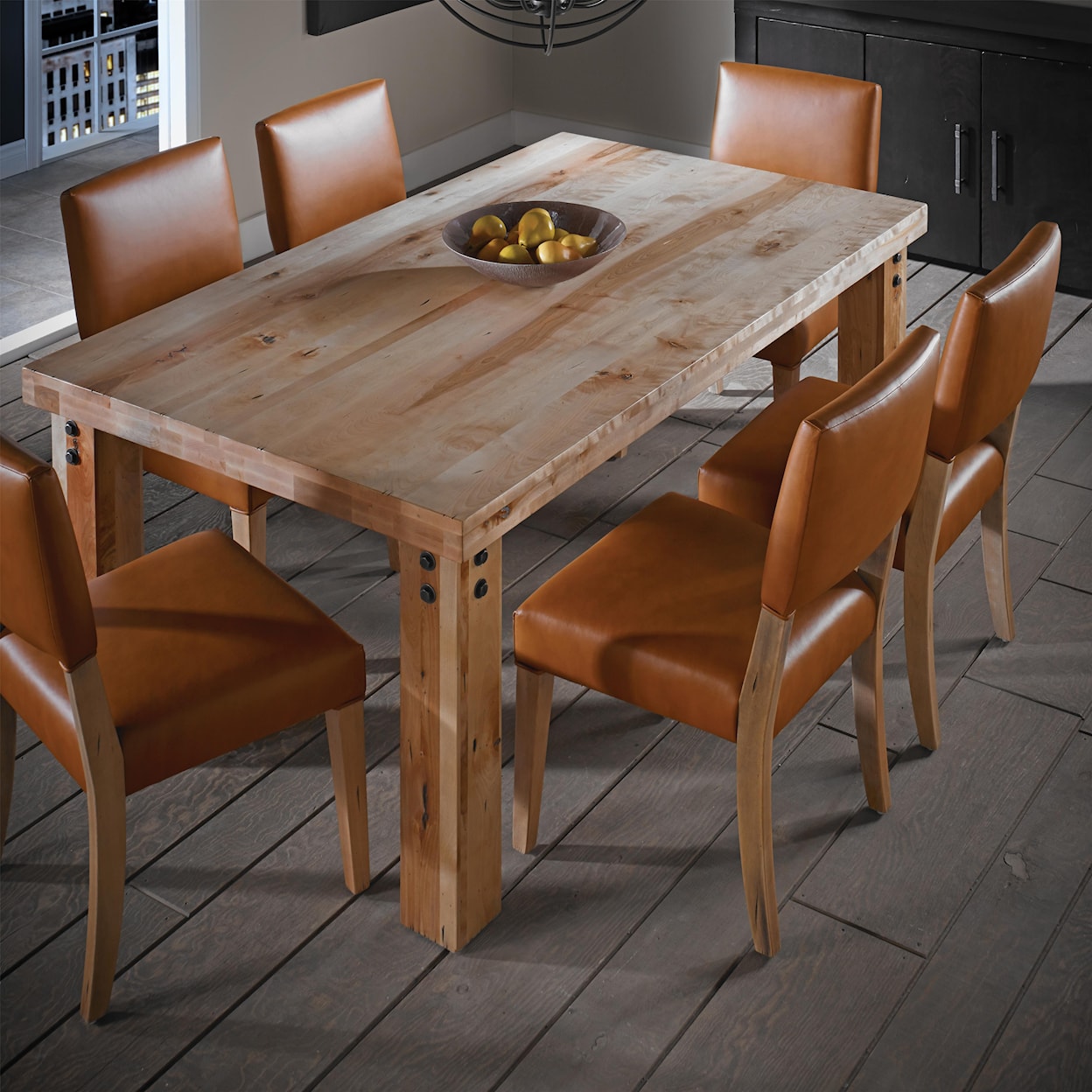 Canadel Loft - Custom Dining Customizable Rectangular Table Set