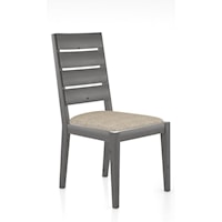 Customizable Solid Wood Ladder Back Dining Chair