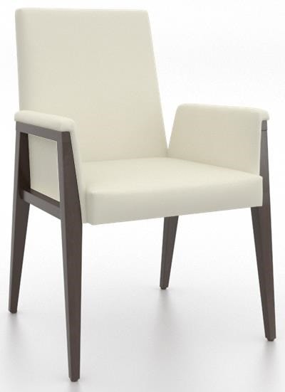 Hazelnut Modern Arm Chair