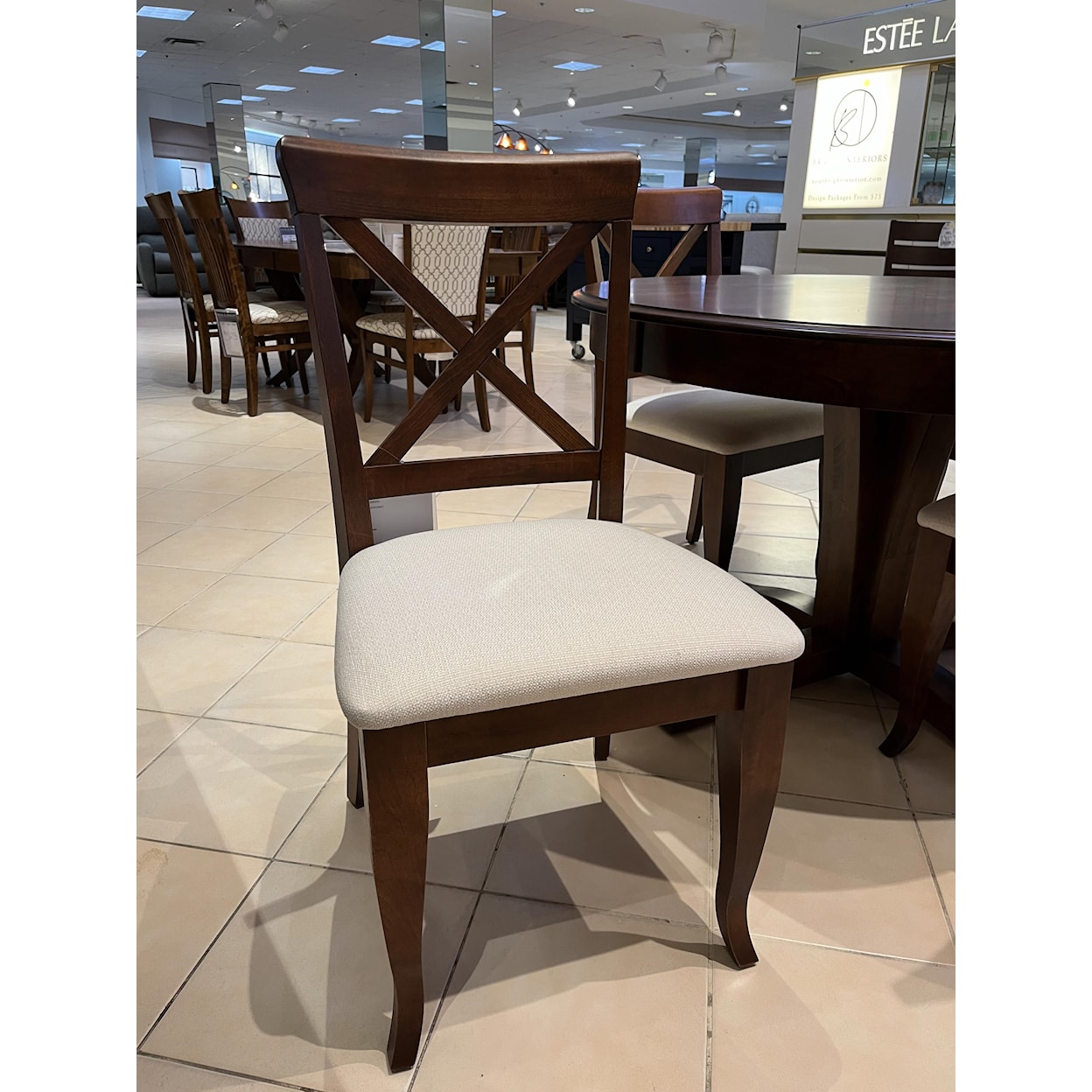 Canadel Round Dining Table Side Chair