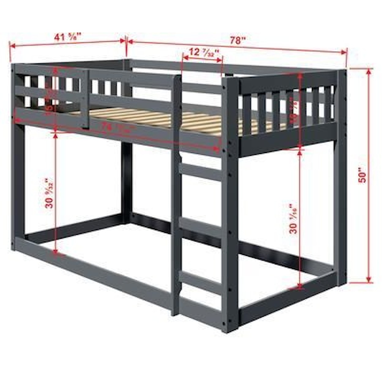 Canal House Bunk Beds Low Bunk Bed