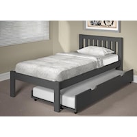 Twin Bed with Trundle Unit